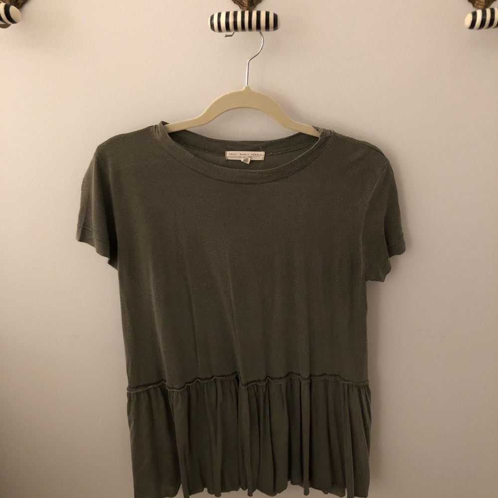 Urban Outfitters Peplum Tee